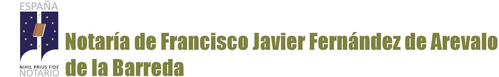 Notaría Francisco Javier Fernández de Arevalo de la Barreda en Herencia
