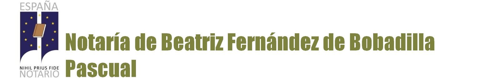Notaría Beatriz Fernández de Bobadilla Pascual en Bolaños de Calatrava