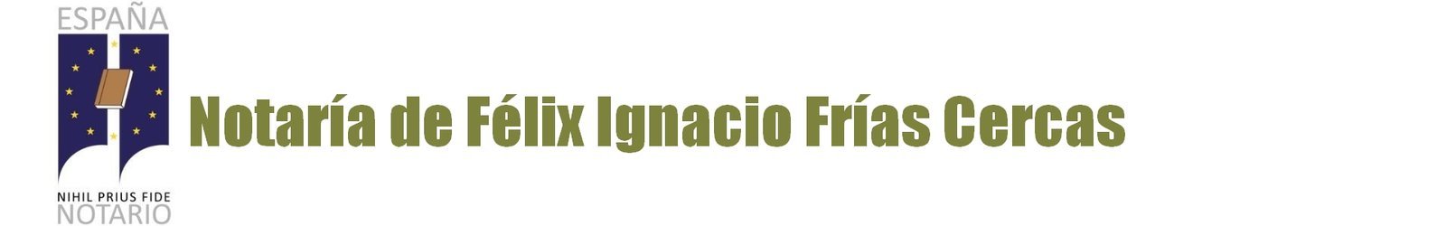 Notaría Félix Ignacio Frías Cercas en Argamasilla de Alba