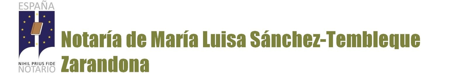 Notaría María Luisa Sánchez-Tembleque Zarandona en Socuéllamos