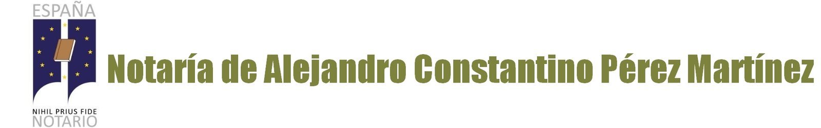 Notaría Alejandro Constantino Pérez Martínez en Petrer
