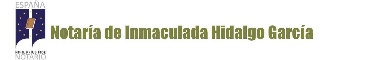 Notaría Inmaculada Hidalgo García en Rute