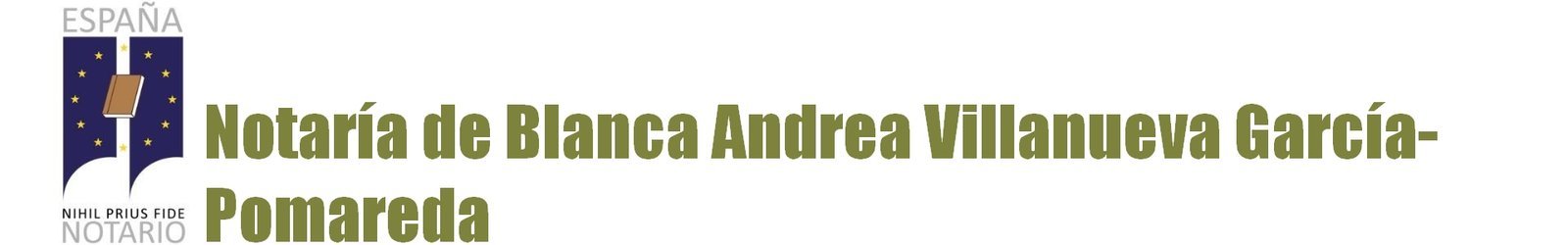 Notaría Blanca Andrea Villanueva García-Pomareda en Carpio (El)