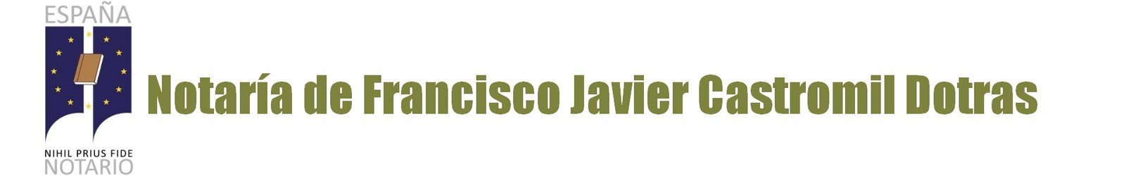 Notaría Francisco Javier Castromil Dotras en Ponteceso
