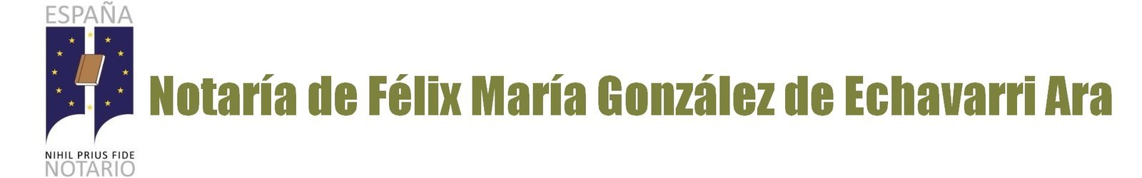 Notaría Félix María González de Echavarri Ara en Zarautz