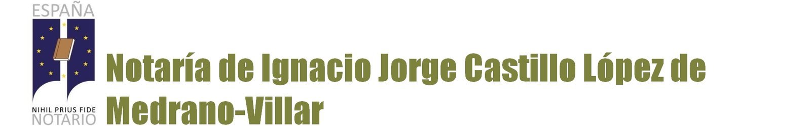 Notaría Ignacio Jorge Castillo López de Medrano-Villar en Benissa