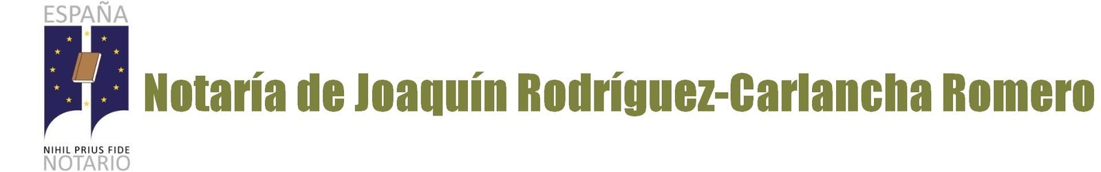 Notaría Joaquín Rodríguez-Carlancha Romero en Pego
