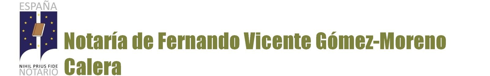 Notaría Fernando Vicente Gómez-Moreno Calera en Motril