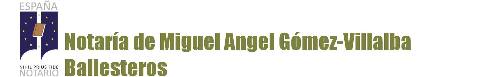 Notaría Miguel Angel Gómez-Villalba Ballesteros en Cartaya