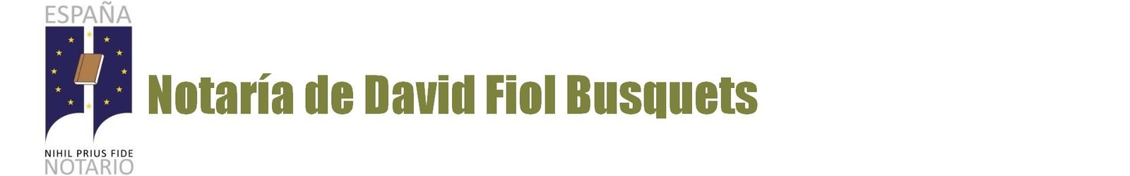 Notaría David Fiol Busquets en Alaró