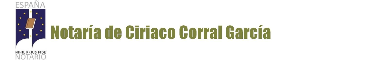 Notaría Ciriaco Corral García en Palma