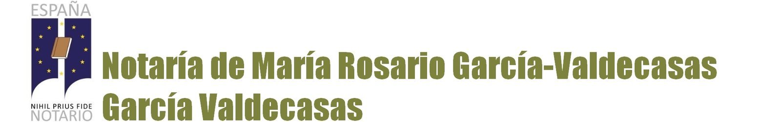 Notaría María Rosario García-Valdecasas García Valdecasas en Cazorla