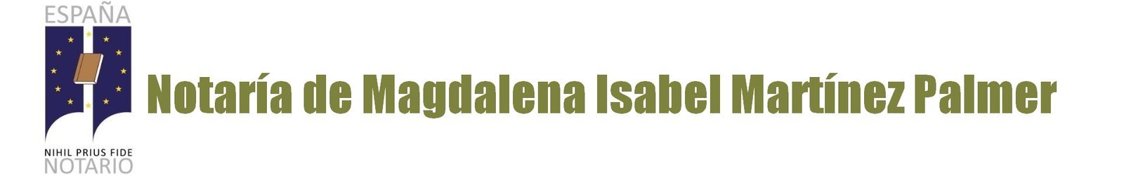 Notaría Magdalena Isabel Martínez Palmer en Jódar