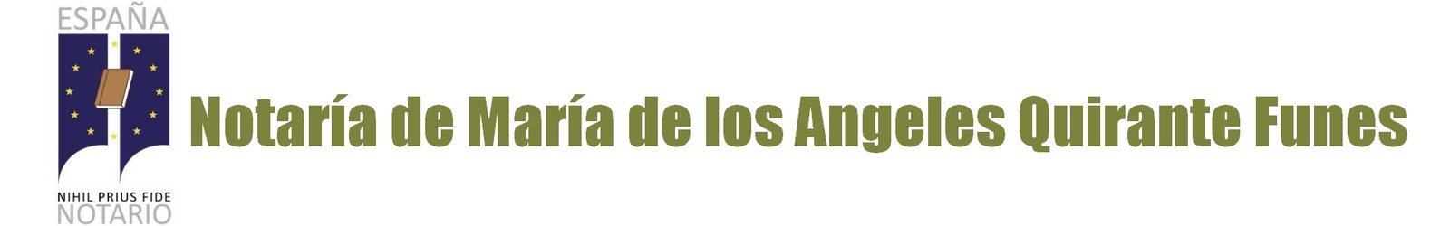 Notaría María de los Angeles Quirante Funes en Orcera