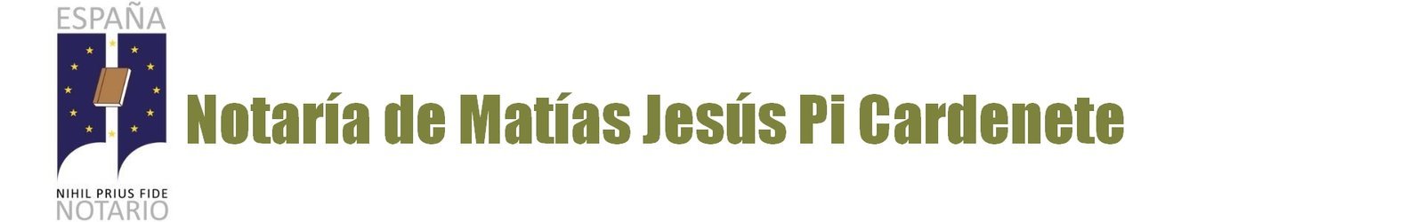 Notaría Matías Jesús Pi Cardenete en Navas de San Juan