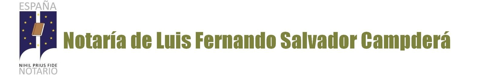 Notaría Luis Fernando Salvador Campderá en Mutxamel