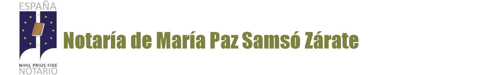 Notaría María Paz Samsó Zárate en Puerto del Rosario