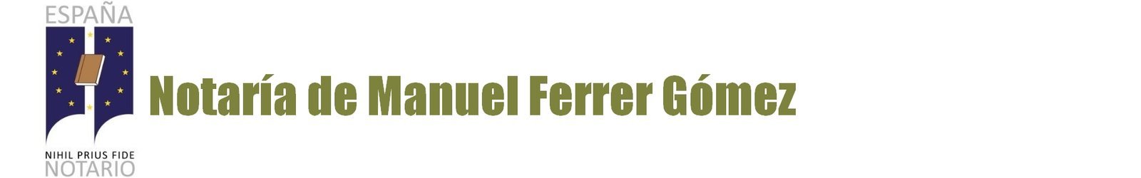 Notaría Manuel Ferrer Gómez en Elche/Elx