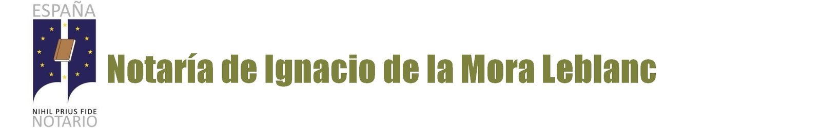 Notaría Ignacio de la Mora Leblanc en Madrid Notaría Ignacio de la Mora Leblanc en Madrid