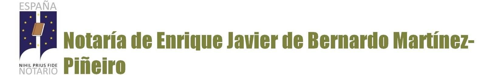 Notaría Enrique Javier de Bernardo Martínez-Piñeiro en Madrid