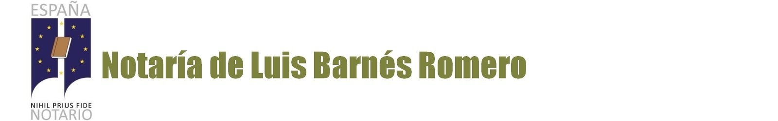 Notaría Luis Barnés Romero en Aspe