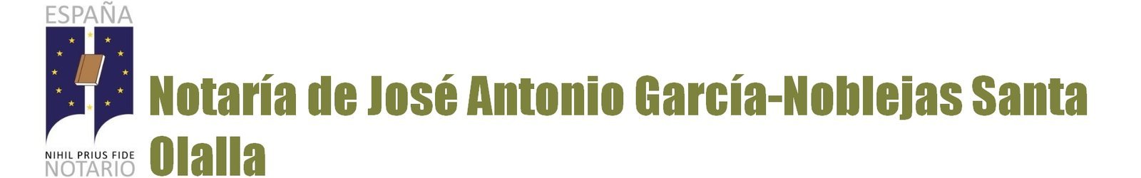 Notaría José Antonio García-Noblejas Santa Olalla en Navalcarnero