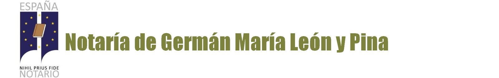 Notaría Germán María León y Pina en Muro de Alcoy