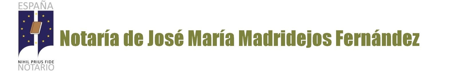 Notaría José María Madridejos Fernández en Madrid
