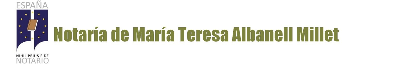 Notaría María Teresa Albanell Millet en Dénia