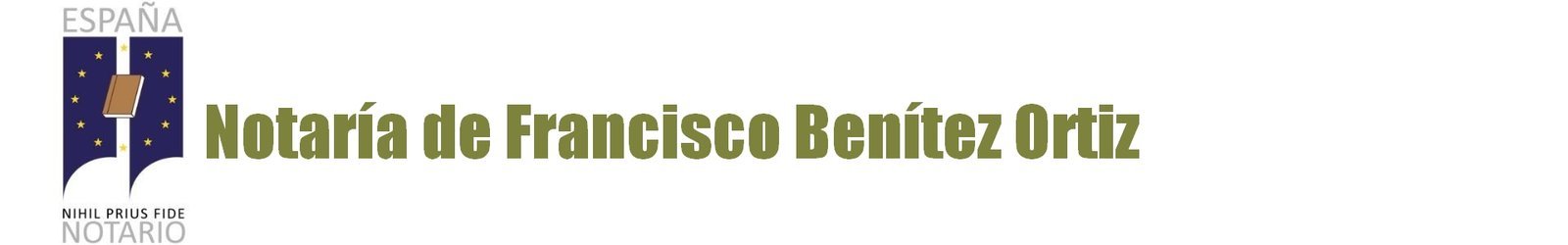 Notaría Francisco Benítez Ortiz en Alicante/Alacant