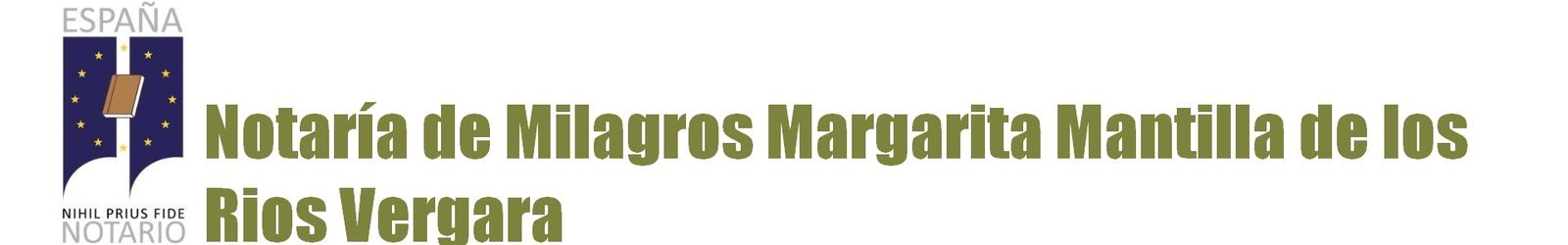 Notaría Milagros Margarita Mantilla de los Rios Vergara en Nerja