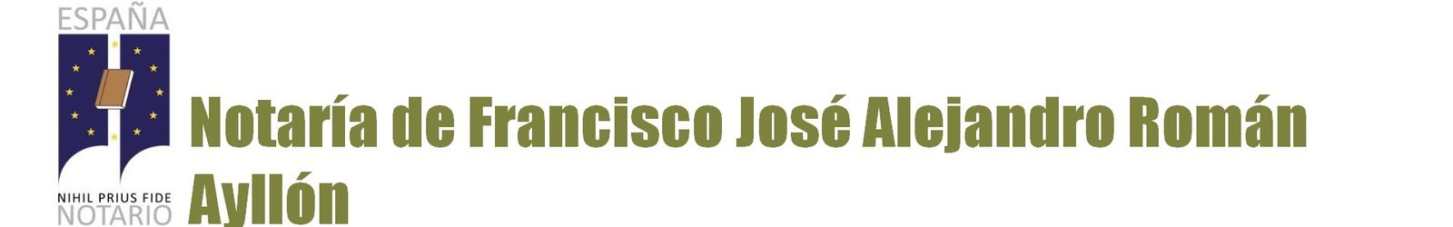 Notaría Francisco José Alejandro Román Ayllón en San Vicente del Raspeig/Sant Vicent del Raspeig
