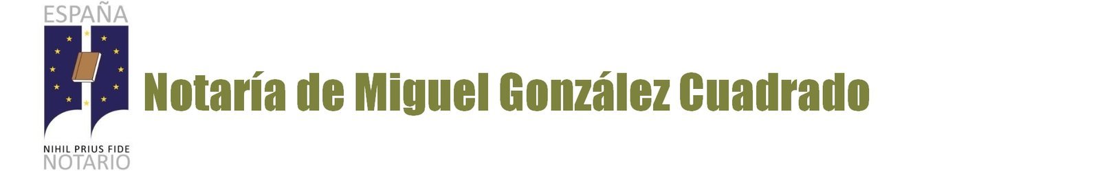 Notaría Miguel González Cuadrado en Caravaca de la Cruz