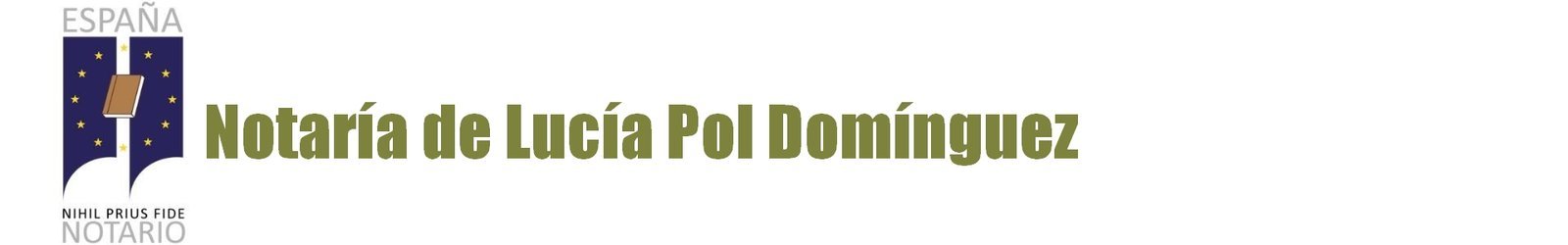 Notaría Lucía Pol Domínguez en Pobra do Caramiñal (A) Notaría Lucía Pol Domínguez en Pobra do Caramiñal (A)