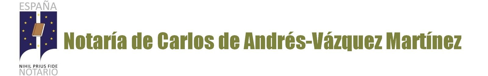 Notaría Carlos de Andrés-Vázquez Martínez en Alcantarilla