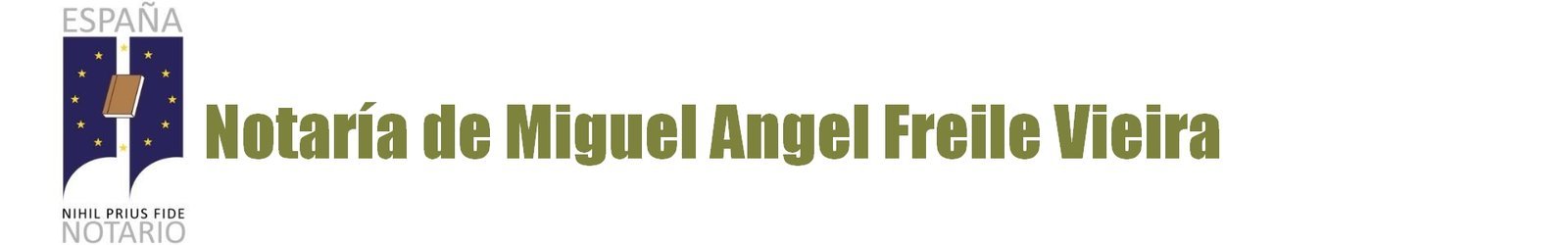 Notaría Miguel Angel Freile Vieira en Águilas