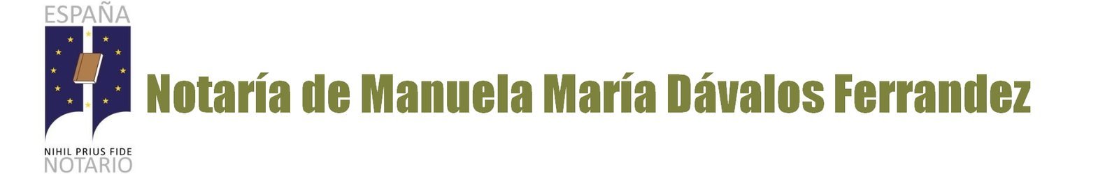 Notaría Manuela María Dávalos Ferrandez en Benidorm