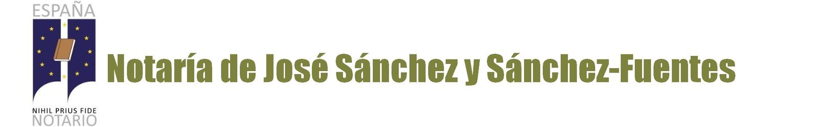 Notaría José Sánchez y Sánchez-Fuentes en Roquetas de Mar