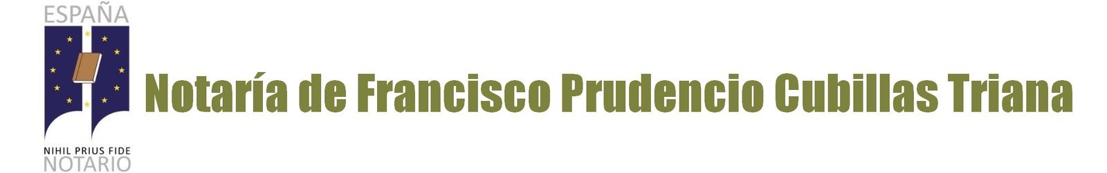 Notaría Francisco Prudencio Cubillas Triana en Palencia