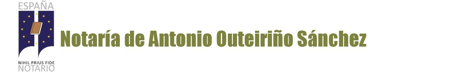 Notaría Antonio Outeiriño Sánchez en Ponte Caldelas
