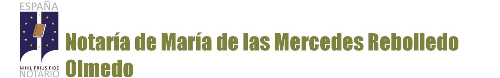 Notaría María de las Mercedes Rebolledo Olmedo en Sanxenxo