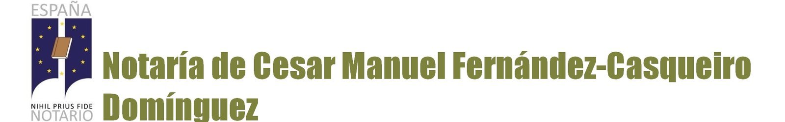 Notaría Cesar Manuel Fernández-Casqueiro Domínguez en Vigo
