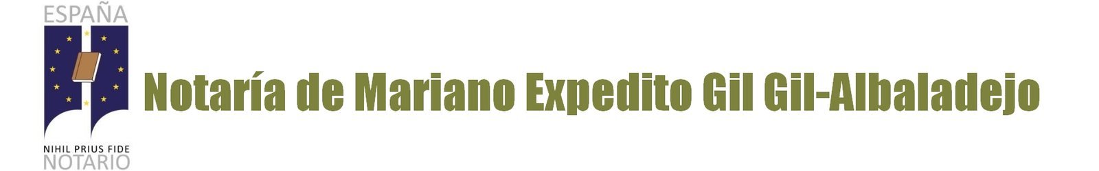 Notaría Mariano Expedito Gil Gil-Albaladejo en Albox