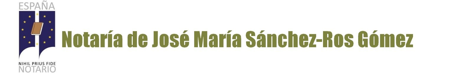 Notaría José María Sánchez-Ros Gómez en Sevilla Notaría José María Sánchez-Ros Gómez en Sevilla