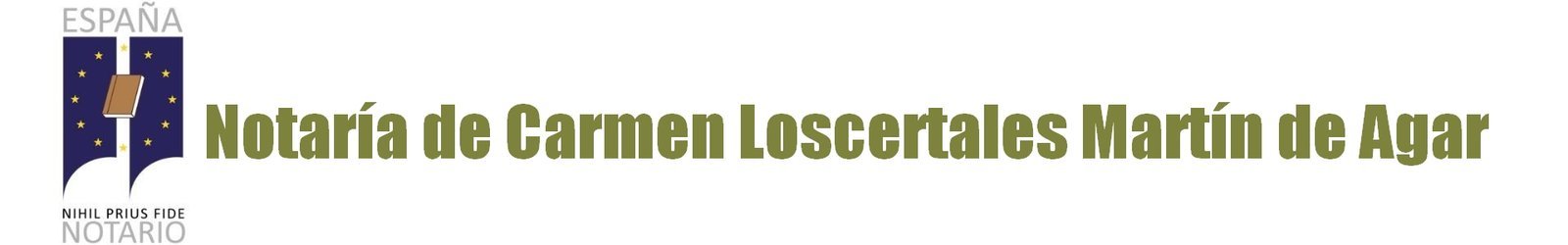 Notaría Carmen Loscertales Martín de Agar en Utrera
