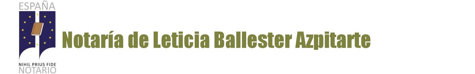 Notaría Leticia Ballester Azpitarte en Torredembarra