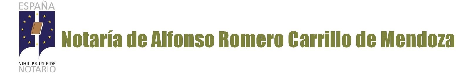 Notaría Alfonso Romero Carrillo de Mendoza en Santa Coloma de Queralt