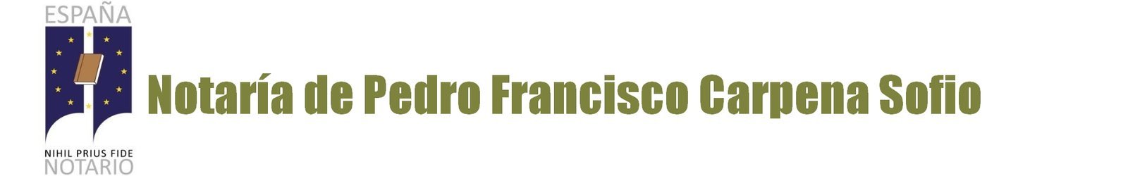 Notaría Pedro Francisco Carpena Sofio en Tortosa