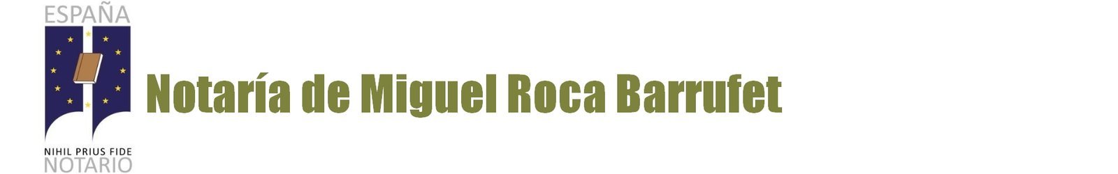 Notaría Miguel Roca Barrufet en Tarragona