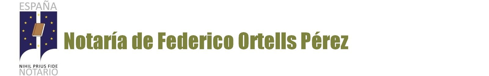 Notaría Federico Ortells Pérez en Valencia